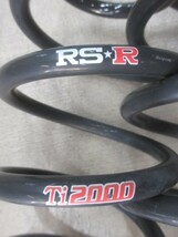 ダウンサス スプリング サス RS-R Ti2000　ZC71S スイフト XG　2WD_画像2