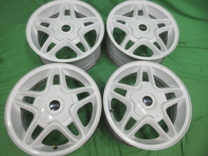 BMW ミニ R56？ 純正 16インチ 16X6.5J +48 PCD100 4H ホワイト 白 アルミ ホイール 4本　6 769 408