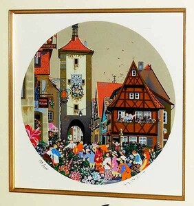 ＊新入荷＊ ヒロヤマガタ(山形博導)「日常 フラワーショップ」限定シルクスクリーン/HIRO YAMAGATA/ORIGINAL SERIGRAPH/絵画