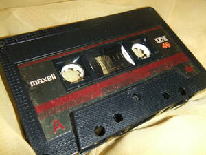 使用済み　中古　カセットテープ　日立Maxell　UD2　Type2　ハイポジ 46分　1本　爪あり　No1654