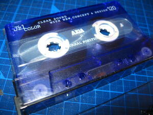 使用済み　中古　カセットテープ　富士アクシア　J'z1　Color　Type1　ノーマル120分　1本　爪あり　No1690