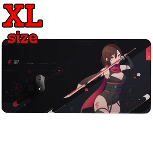  новый товар нераспечатанный Yuki Aim Pad 2023 Katana Black XLarge XLyukieim коврик для мыши чёрный черный меч снег Apexe-peksVALORANT