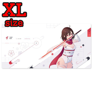新品 未開封 Yuki Aim Pad 2023 Katana White XLarge XL ユキ エイム マウス パッド 白 刀 雪 Apex エーペックス VALORANT ヴァロラント