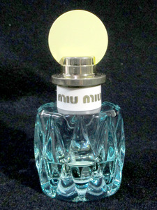 MIUMIU★ミュウミュウ　ローブルー　オードパルファム　50ml　残量1/3　中古★S10751