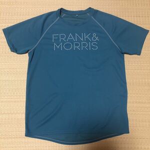 フランクアンドモリス FRANK&MORRIS ランニング Tシャツ Mサイズ MMA トレラン ブルー