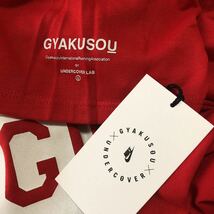 GYAKUSOU NIKE×UNDERCOVER ギャクソウ メンズ サイズM ランニングTシャツ 未使用 タグ付き_画像3