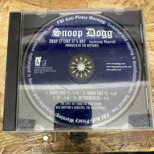 シ● HIPHOP,R&B SNOOP DOGG - DROP IT LIKE IT'S HOT INST,シングル CD 中古品