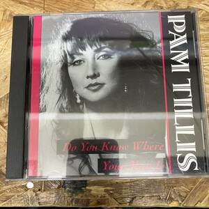 シ● POPS,ROCK PAM TILLIS - DO YOU KNOW WHERE YOUR MAN IS シングル CD 中古品