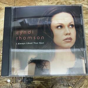 シ● POPS,ROCK CYNDI THOMSON - I ALWAYS LIKED THAT BEST シングル,PROMO盤 CD 中古品