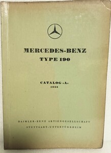 Mercedes -Benz 1956 W121 190 Список партий Ponton