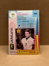 PANINI パニーニ WORLD CUP GERMANY 2006 ANDRIY SHEVCHENKO アンドリー・シェフチェンコ ウクライナ No.63_画像2