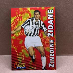 【2枚セット】PANINI パニーニ Calcio97 カルチョ97 DEL PIERO デルピエロ ZIDANE ジダン JUVENTUS ユヴェントスの画像2