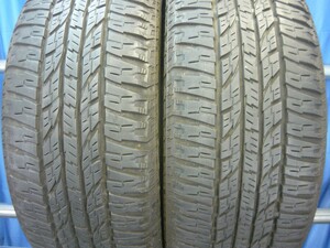 ヨコハマ ジオランダー A/T■225/55R18●7分山 2本 検査済み！取付/手渡し可！●T31エクストレイル アウトランダー デリカD：5●(r2663