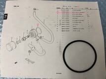 　スズキ　RF900RR（GT73E) 　純正オイルクーラのOリング　0；3.1・ID;63.9　SUZUKI　_画像2