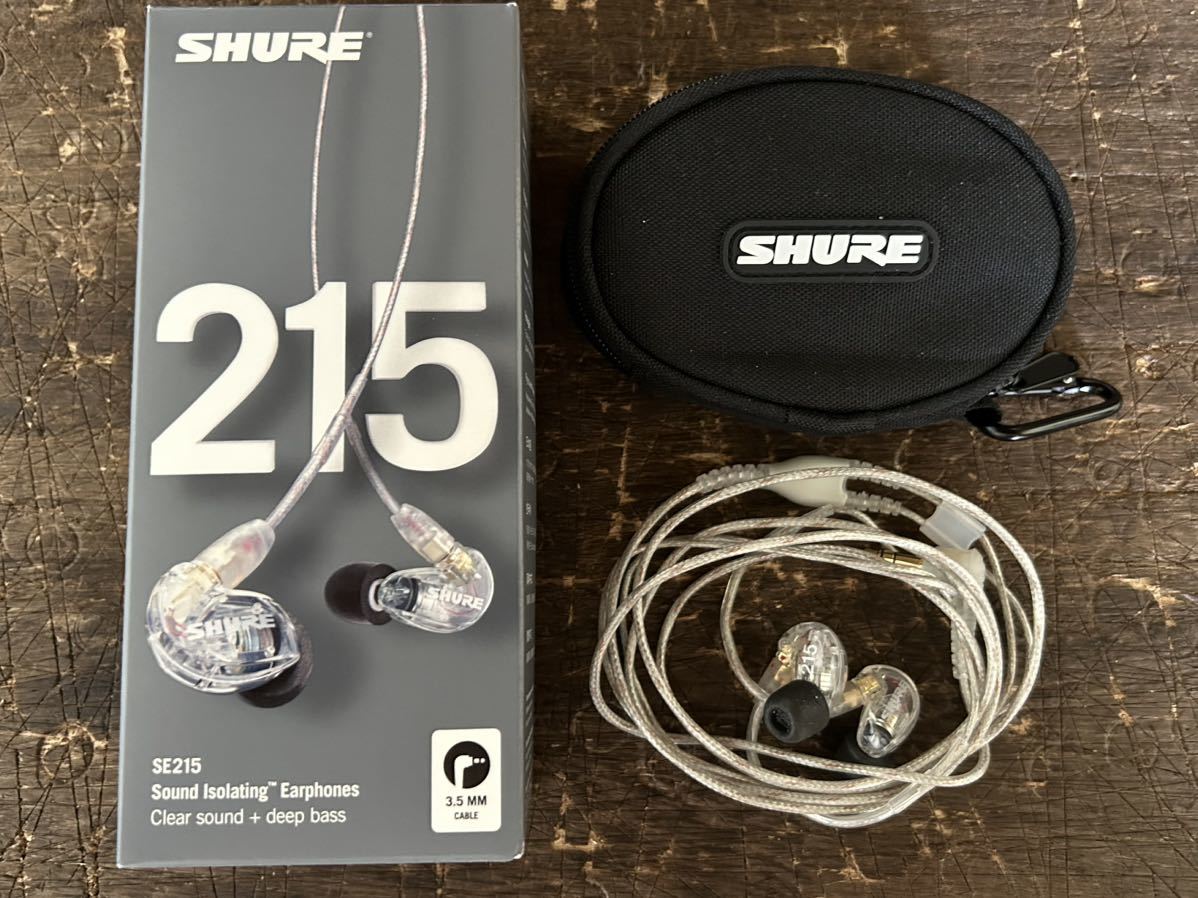 2025年最新】Yahoo!オークション -shure se215-clの中古品・新品 2025年最新】Yahoo!オークション -shure se215-clの中古品・新品