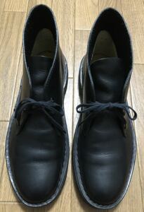 Кларкс десертные ботинки кожаная черная 27 см.