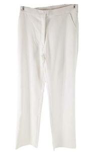 KJC3418◇ 新品 看護衣 ナースパンツ レディース ズボン ポケット前2個 ホワイト ポリエステル品質 Mサイズ