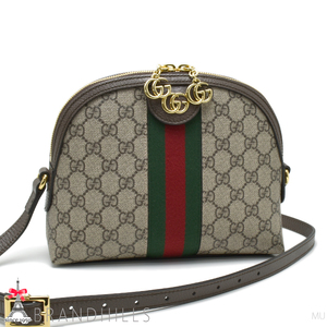 グッチ ショルダーバッグ レディース オフィディア ＧＧスプリーム ベージュ 499621 GUCCI ほぼ未使用