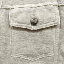 カルバンクラインジーンズ Calvin Klein Jeans ジャケット 綿 グレー サイズL 古着 【10350_画像9