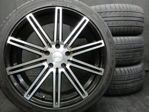 ★極上品!! DEEP IMPACT CV-10+深溝タイヤ 245/40R19 4本SET!!★アルファード ヴェルファイア エクストレイル エルグランド フーガ★