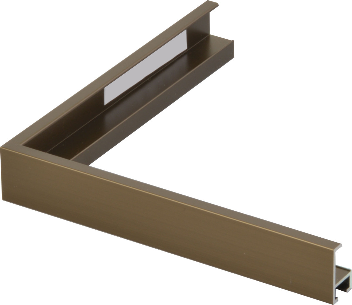 額縁 デッサン用額縁 アルミフレーム アクリル仕様 6727 (トップ5) MO判 ブロンズ