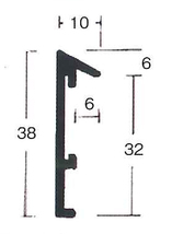 油絵用 アルミ額縁 仮縁 6550（スタンダード） P25号 ホワイト_画像2