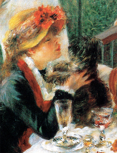 絵画 複製名画 キャンバスアート 世界の名画シリーズ ピエール・オーギュスト・ルノワール 「 子犬を抱いている女性 」 サイズ 20号
