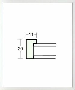 デッサン用額縁 木製フレーム 5382 大全紙サイズ ホワイト 白