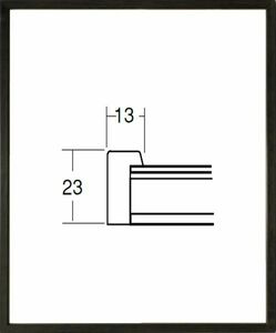 デッサン用額縁 木製フレーム 5767 小全紙サイズ ブラック