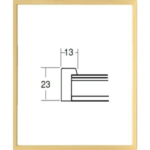 OA額縁 ポスターパネル 木製フレーム 5767（歩７） B4サイズ 木地