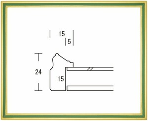 デッサン用額縁 木製フレーム クロッカスII 大全紙サイズ