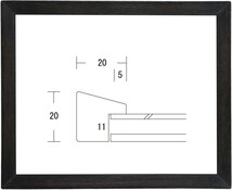 デッサン用額縁 木製フレーム L-SHA-20 三三サイズ_画像1