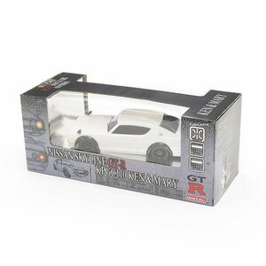 ★488914 未開封品 ラジコン 日産 スカイライン GT-R KPGC110 KEN&MARY ケンメリ