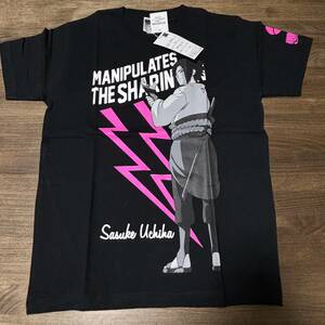 ◎NARUTO うちはサスケ Ｔシャツ Sasuke Uchiha shirt 黒