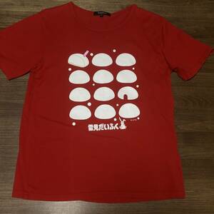 *(Doublefocus) snow see .... T-shirt Yukimi Daifuku shirt