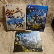 美品[Zm] PS4 Play Station 4 ホライゾンゼロドーン Horizon Zero Dawn 初回限定版　　定形外郵便250円発送_画像1