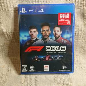 新品未使用[Zp] PS4 Play Station 4 F1 2018　　定形外郵便250円発送