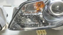 1521 ※美品※ V36 スカイライン HID ※ 左右 ヘッドライト ヘッドランプ メッキ 刻印：A KOITO 100-63861 ※ 日産 純正 AFS無　A-48_画像8