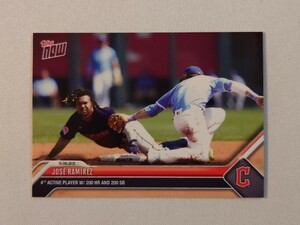 topps now card ホセ・ラミレス Jose Ramirez #887 2023 MLB アメリカ トップスナウ カード クリーブランド・ガーディアンズ Guardians