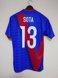 Vanforre Kofu Miura Sota Acl 2023 униформа L Размер носить рубашку дом Mizuno Mizuno Ecentic Blue Blue National Stadium