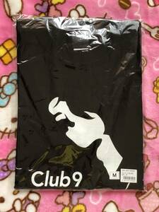 即決☆山下智久☆Club9 Ｔシャツ☆Mサイズ☆ブラック☆　◇新品未開封◇