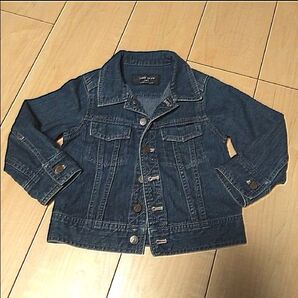 美品 コムサイズム Gジャン デニムジャケット 100cm キッズ