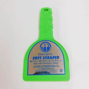 Decant Softscraper デキャント ソフトスクレーパー ワックス剥がし グリーン 緑 リムーバー wax