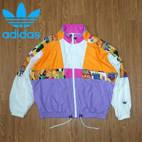 adidas　アディダス　ヴィンテージ　ナイロンジャケット　90ｓ