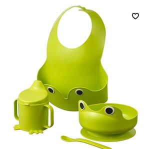 IKEA 離乳食　ビブ　エプロン　スパウト　セット　まとめ　スプーン