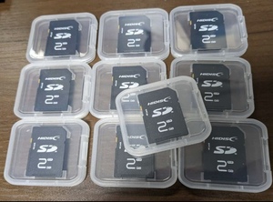 [HiDisc SD memory card format settled 2GB 10 sheets in the case ]