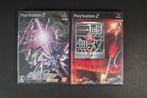 中古 PS2 2本セット 機動戦士ガンダムSEED DESTINY 連合vs.ZAFT 2 PLUS 真三國無双3_画像1