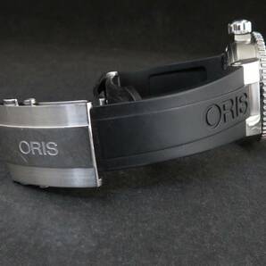 ORIS オリス アクイス スモールセコンド デイト 7673 腕時計の画像6