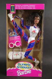 未使用 MATTEL マテル バービー Barbie オリンピック OLYMPIC GYMNAST 1996 アトランタ 