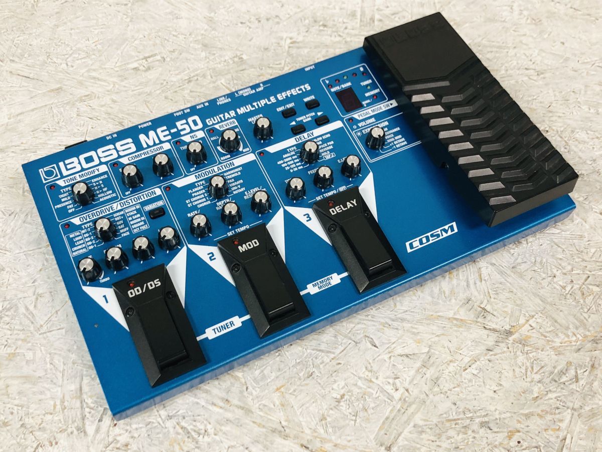 Boss me-50の値段と価格推移は?|17件の売買データからBoss me-50の